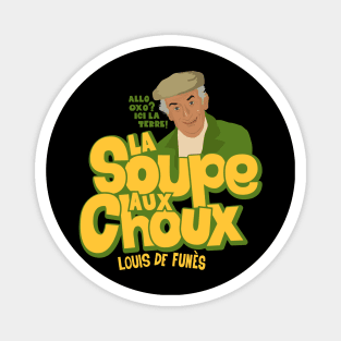 La Soupe aux Choux : Embrace Nostalgia with Iconic Comedy Magnet